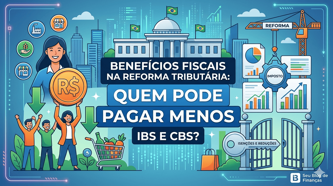 Benefícios Fiscais na Reforma Tributária: Quem Pode Pagar Menos IBS e CBS?